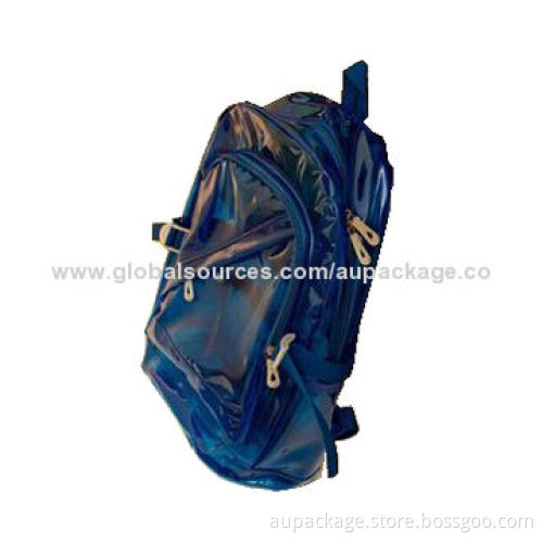 Clear PVC Backpack Bag, Fashionable Design, Customized Sizes, Materials and Shapes Accepted